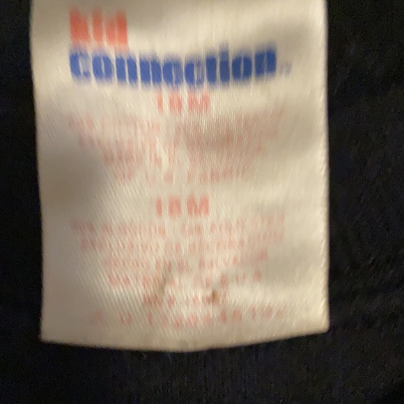 Kid Connection navy blue NC Tar Heels sweat shirt. Size 18 months. - Picture 3 of 3